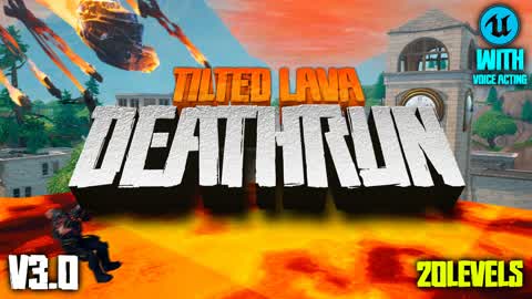 Tilted lava deathrun🌋🔥20 levels🎖️