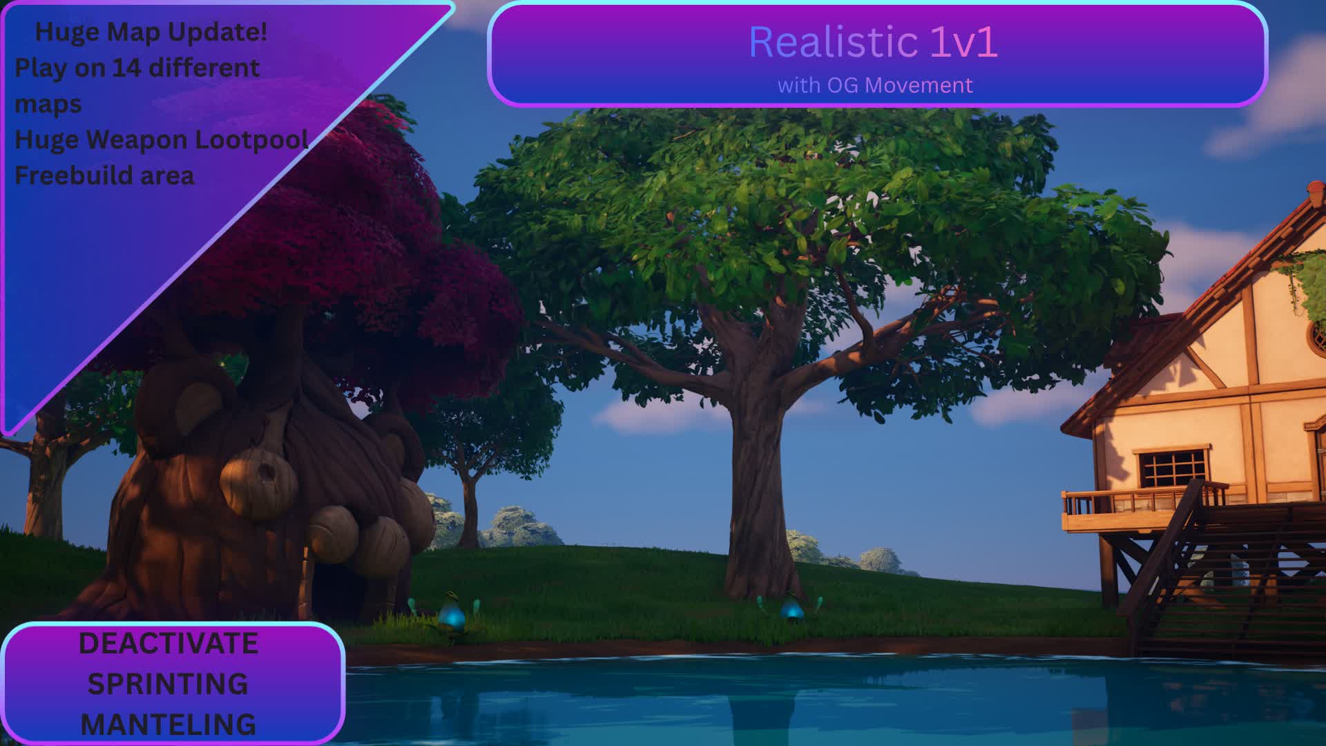 オリジナル版の移動オプションでのRealistic 1vs1