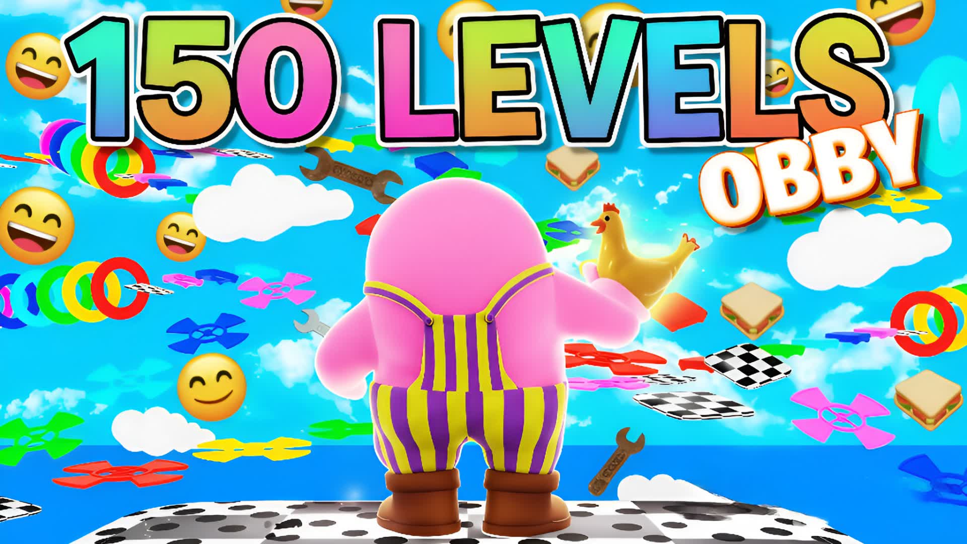 🌈CRAZY OBBY DEATHRUN