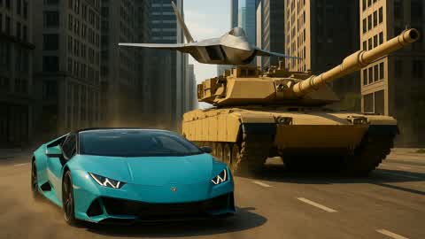 🏙️CITY MILITARY DRIVE🚗 FFA