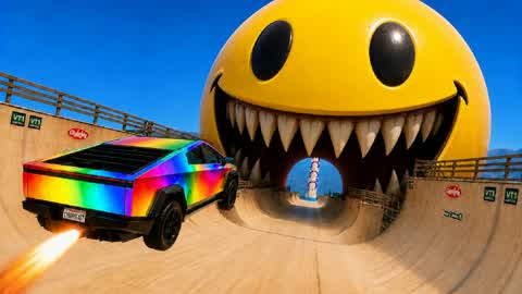 VERITY CAR GAME 🕹️ RAMP JUMP HORROR