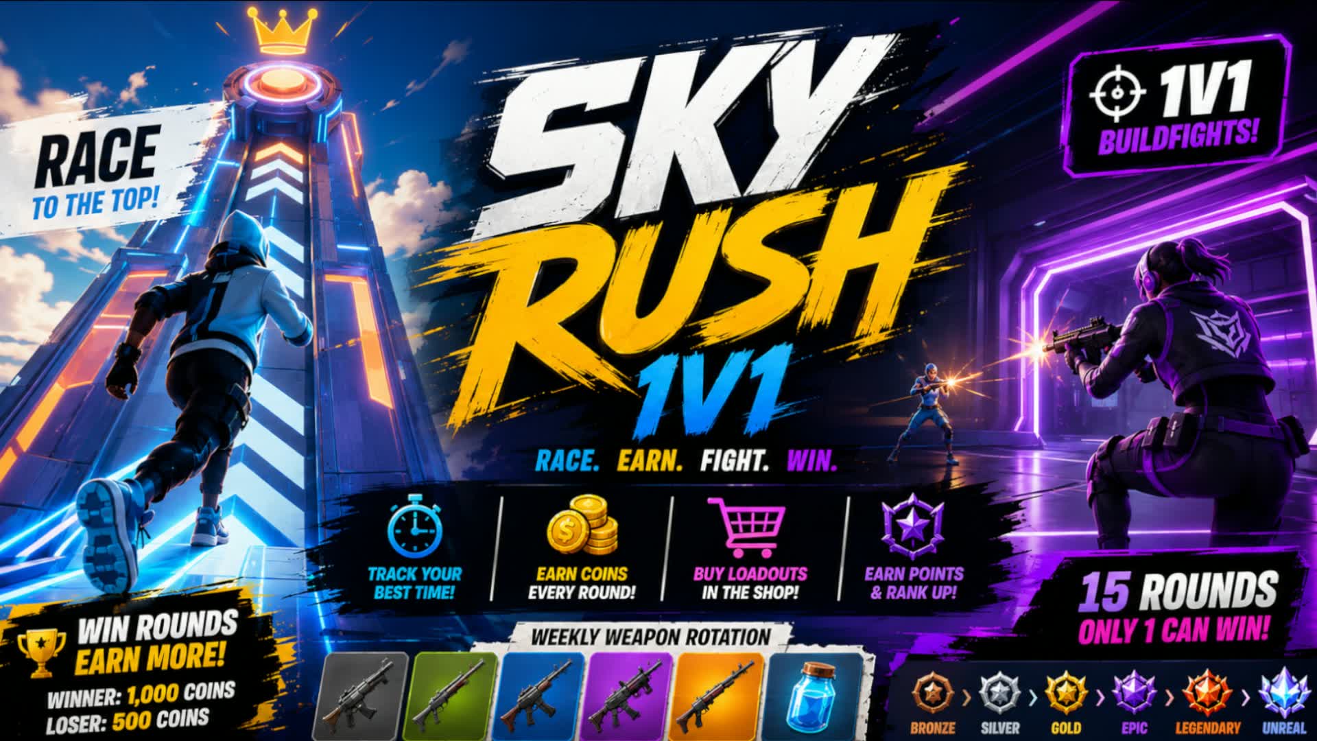 SkyRush 1v1
