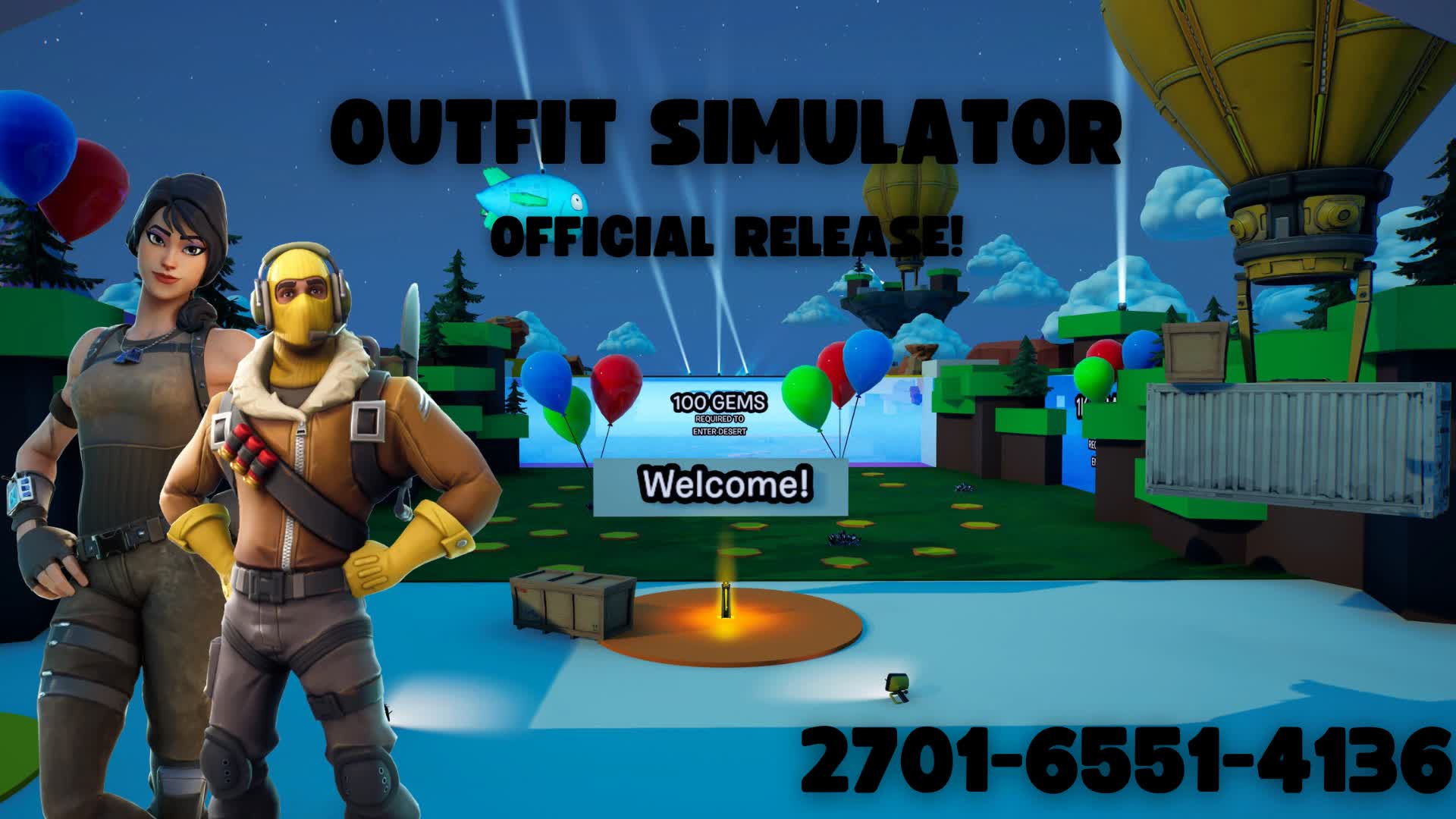 Outfit Simulator! Release! 270165514136 By Frosted Fortnite