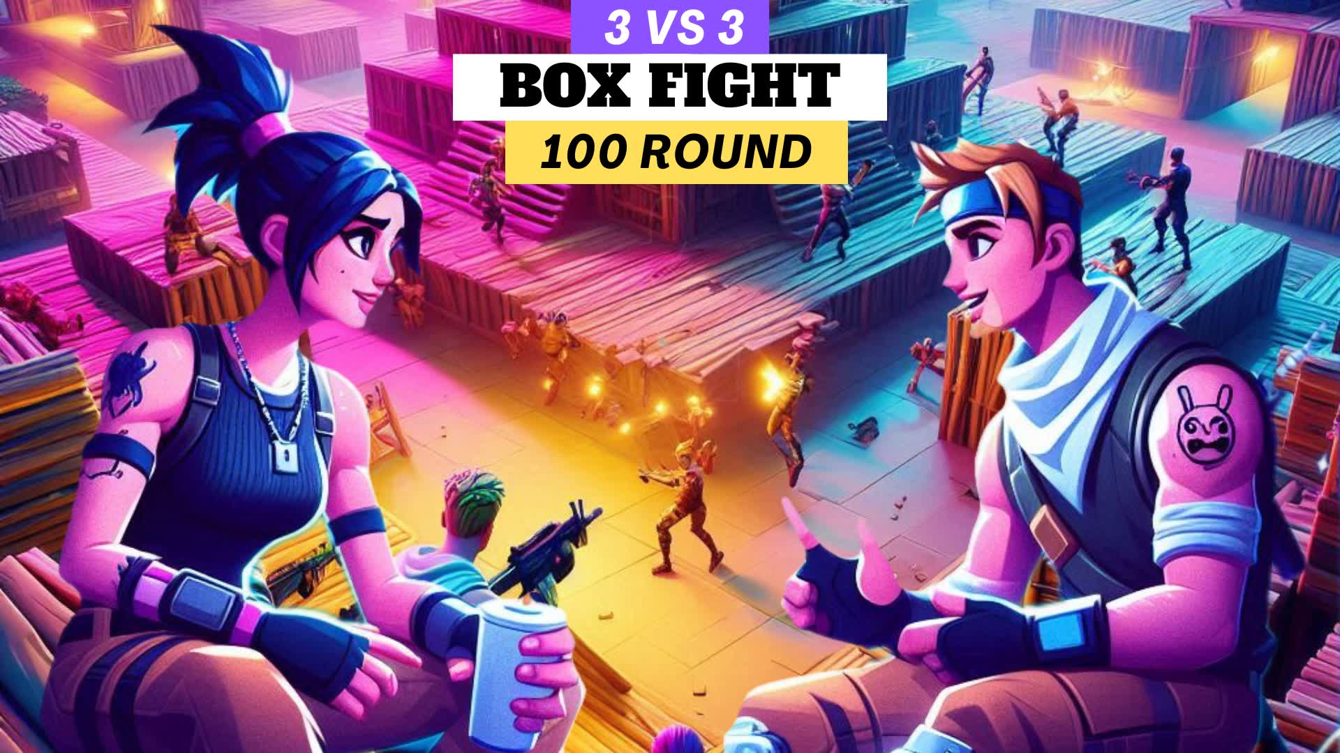 BOX FIGHT [ 3 VS 3 ] 4890-4853-4404 by xhe - Fortnite Creative Map Code ...