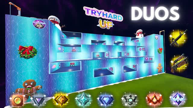 🏆ZONE WARS TRYHARD UP DUOS🏔️