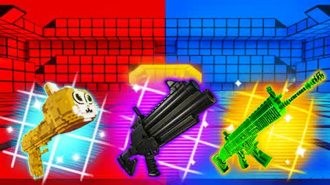 BEST RED VS BLUE 🔴🔵 RVB — Fortnite Creative Insel