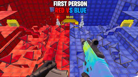 FIRST PERSON RED VS BLUE🔴🔵