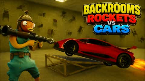 Backrooms Rockets VS Cars