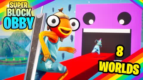 âSUPER BLOCK OBBYâ8 WORLDSâ
