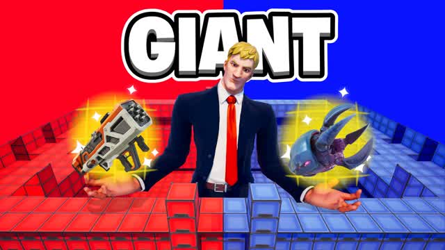 Giant Red vs Blue