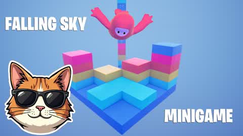 🌈FALLEN SKY MINIGAME👑