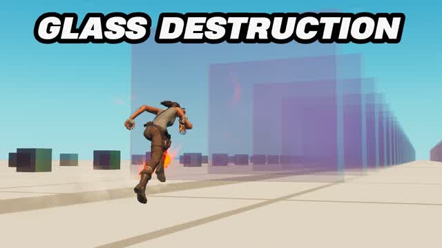 Glass destruction