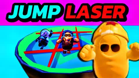 JUMP LASER FALL GUYS