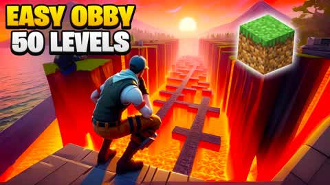 ⭐️MINECRAFT EASY OBBY⭐️[50 LEVELS]