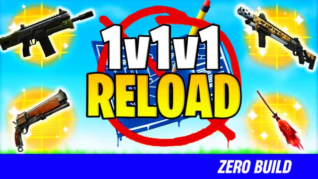 ZERO BUILD 1v1v1 RELOAD 1v1 Realistics