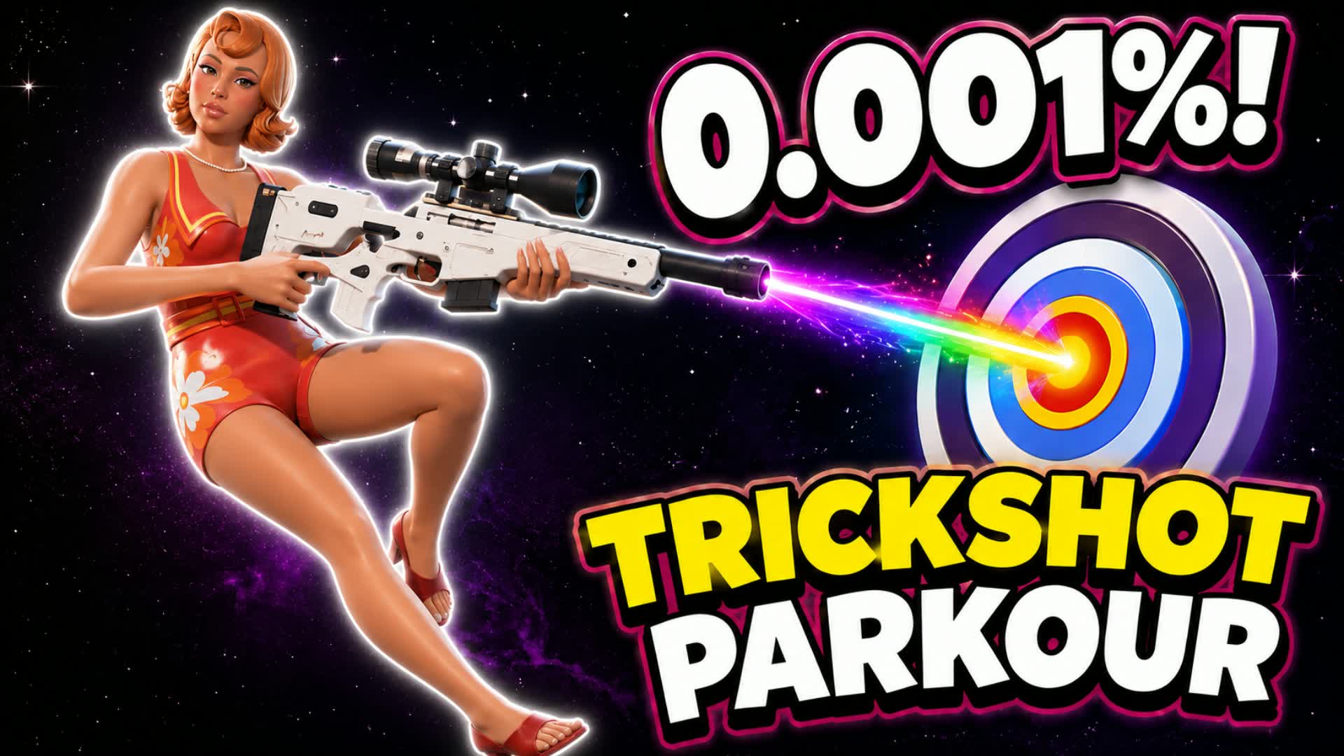 SUPER CRAZY TRICKSHOT PARKOUR🎯(70+ LVL)