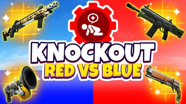 KNOCKOUT RED VS BLUE 🔴🔵