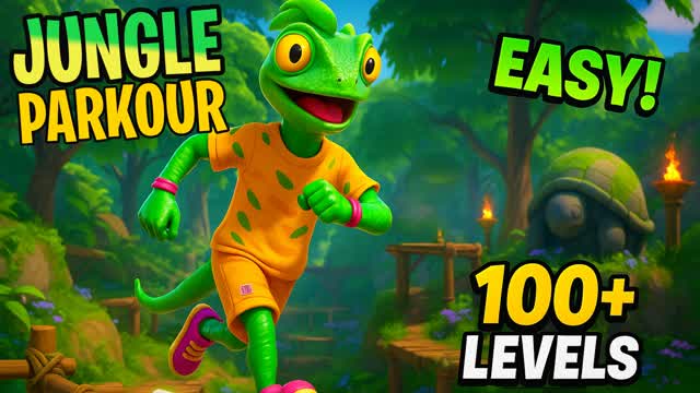 🌴 JUNGLE PARKOUR 100+🏃‍♂️