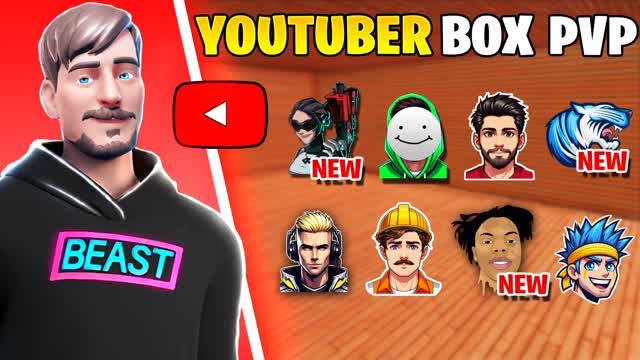 ❤️YOUTUBER BOX FIGHT📦