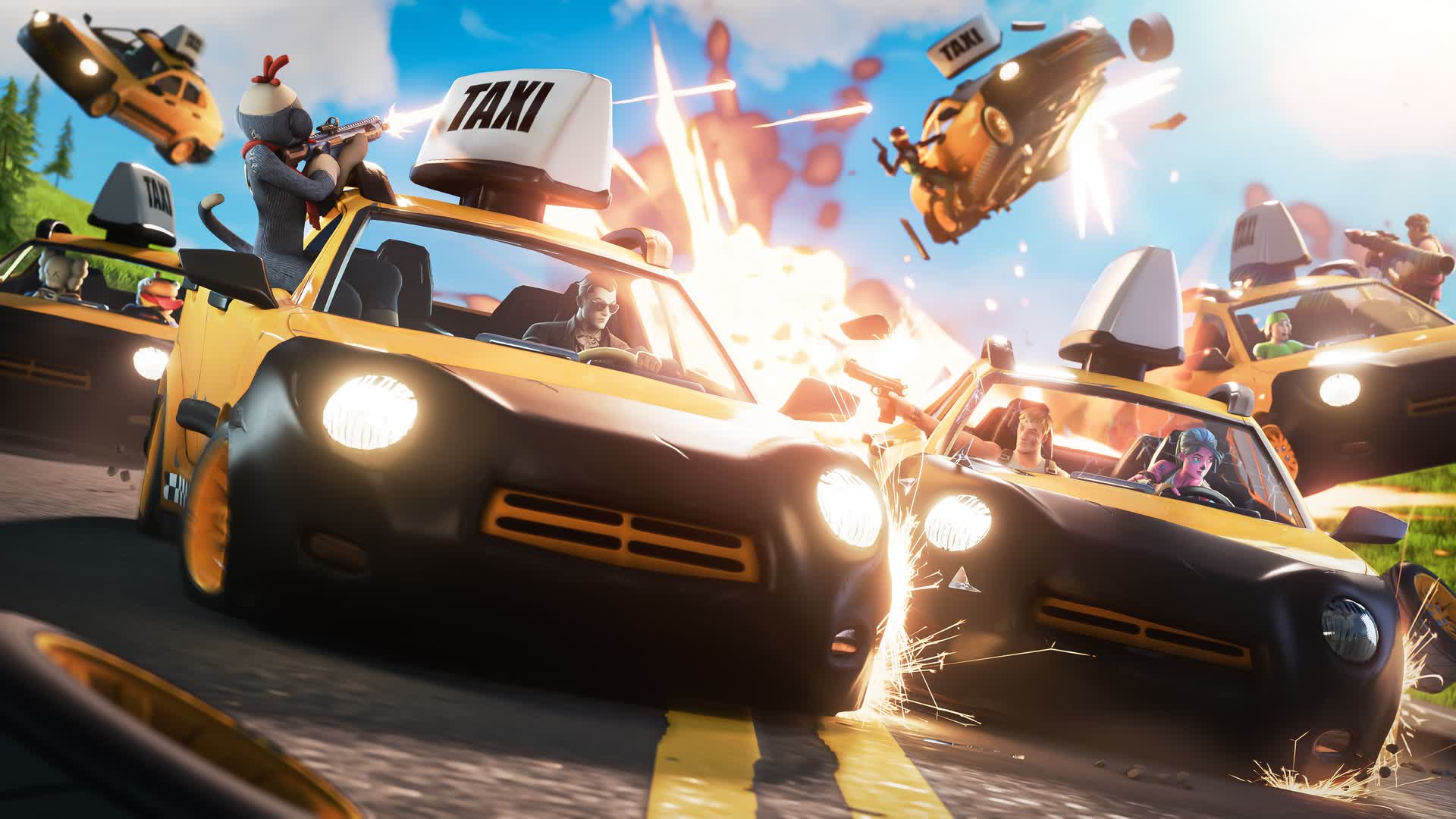 Taxi Rush Beta 9400-7951-6549 by mrmonkeyfn - Fortnite Creative Map ...