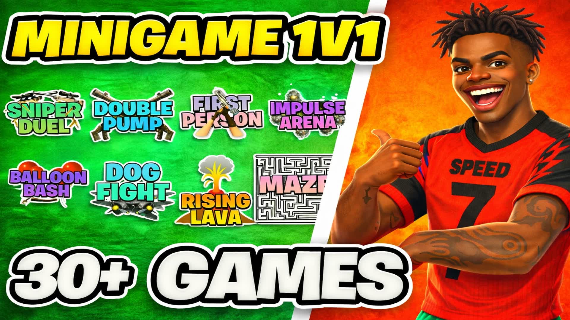 ⭐️ 1V1 FUN MINIGAMES⭐️