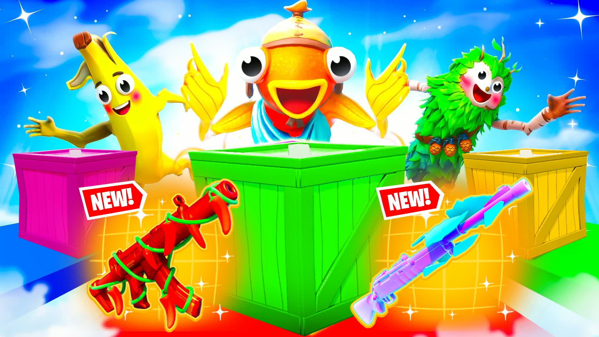 LUCKY SUPPLY DROP RACE SOLO 1v1v1