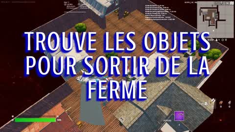 TROUVE LES OBJETS POUR SORTIR