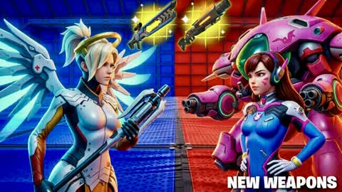 RED DIVA vs BLUE MERCY 🔥🔹