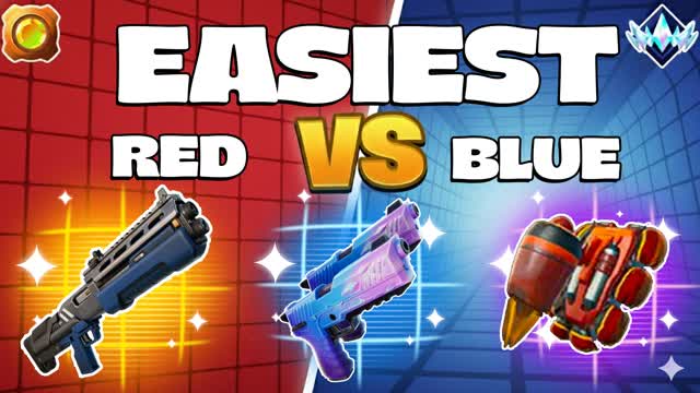 EASIEST RED VS BLUE 🔵🔴