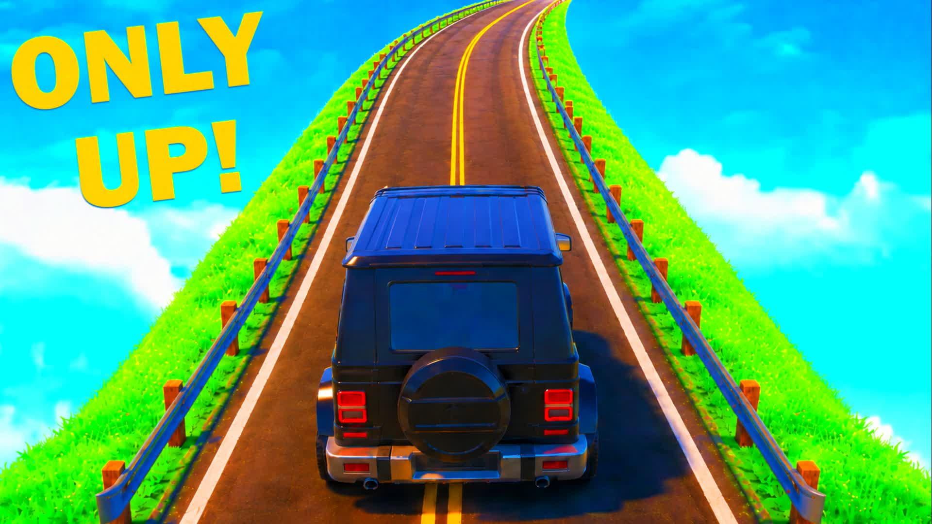 ONLY UP CAR FORTNITE 🚗
