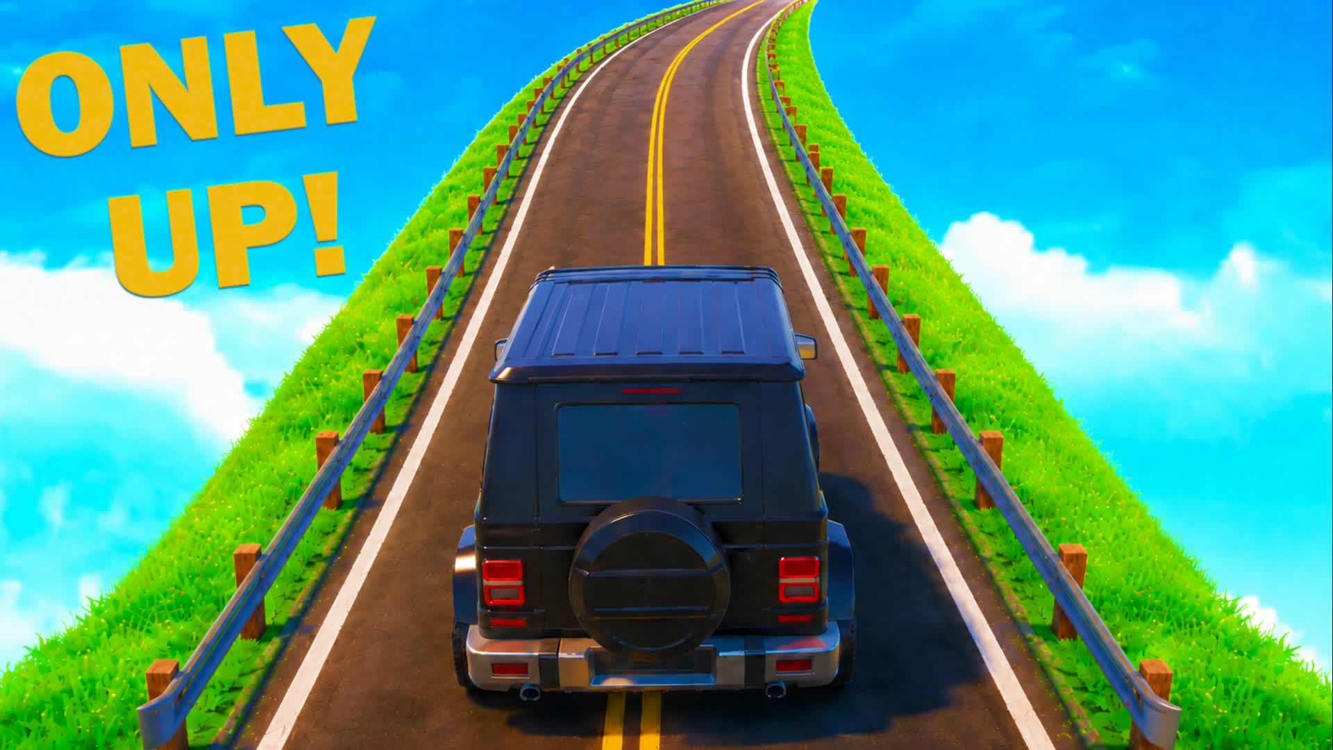 ONLY UP CAR FORTNITE 🚗