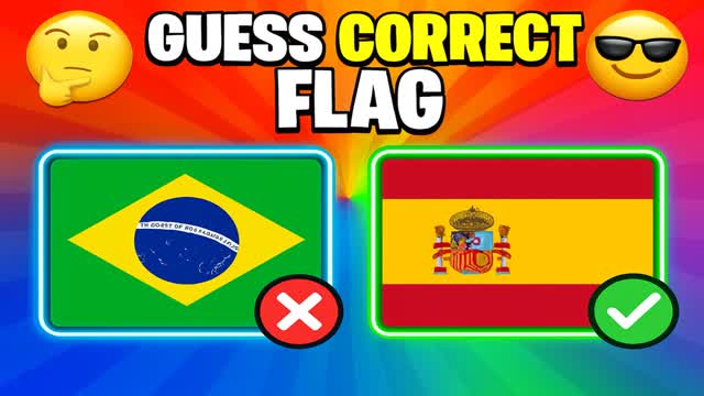 GUESS CORRECT FLAG đ MINIGAME QUIZ đ