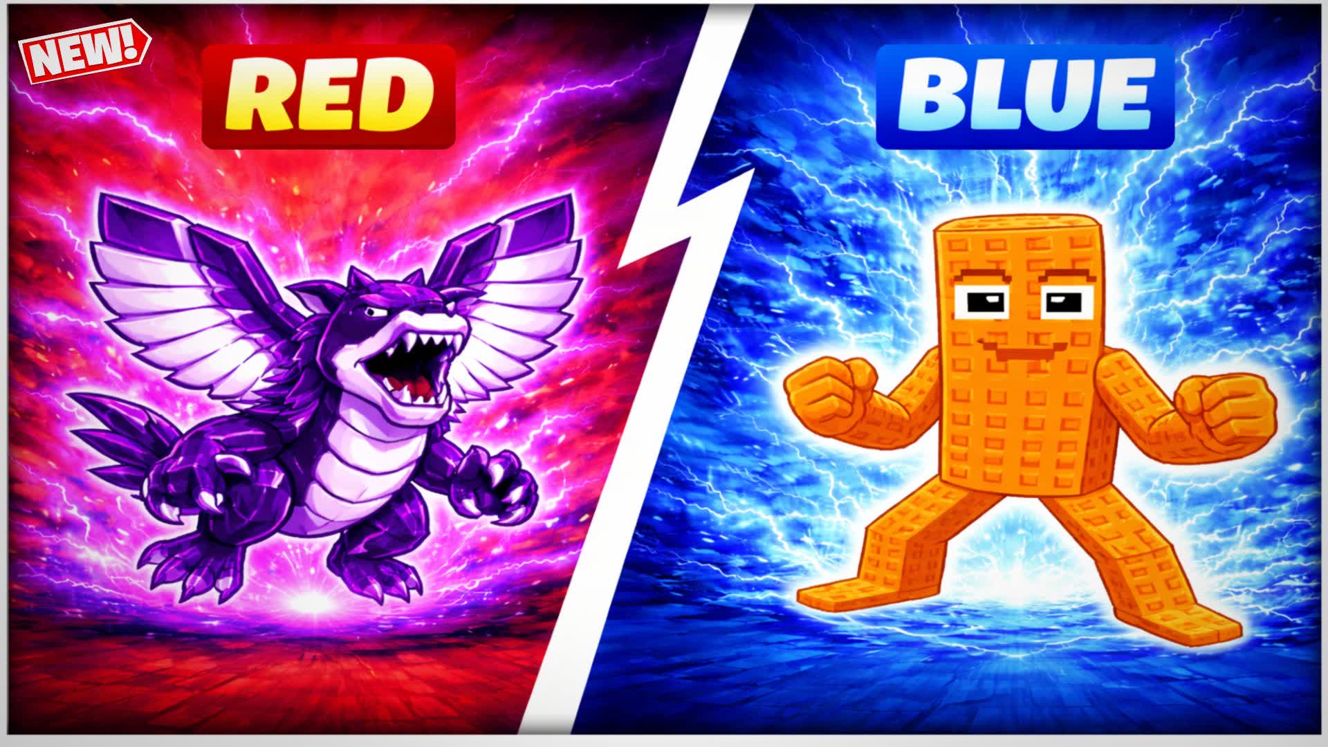 新要素を追加した赤 vs. 青ブレインロット！