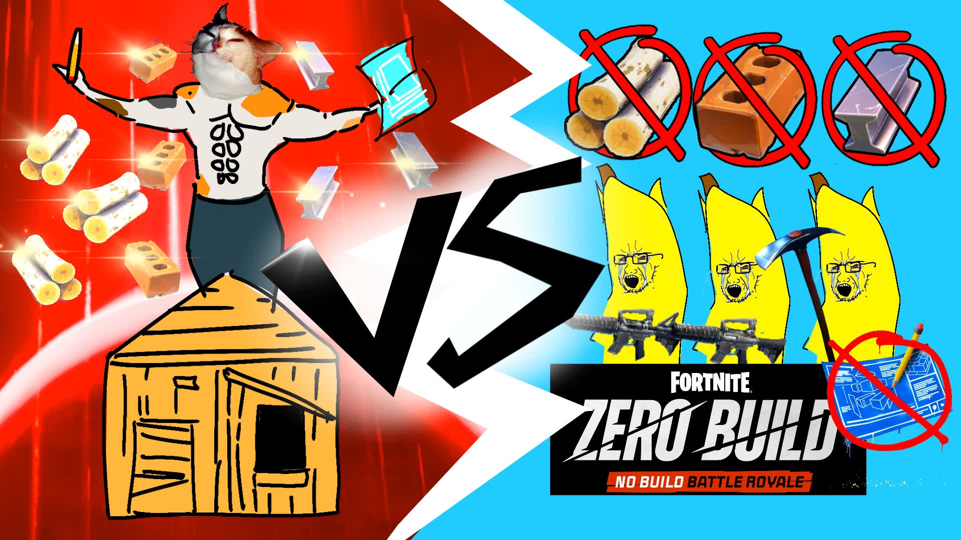 Builder Vs Zero Builders 9712-8927-7372 by chihuahua - Fortnite