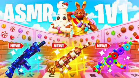 ASMR 1V1 ALL GUNS & KEYBOARD - SNOKZY — Fortnite map