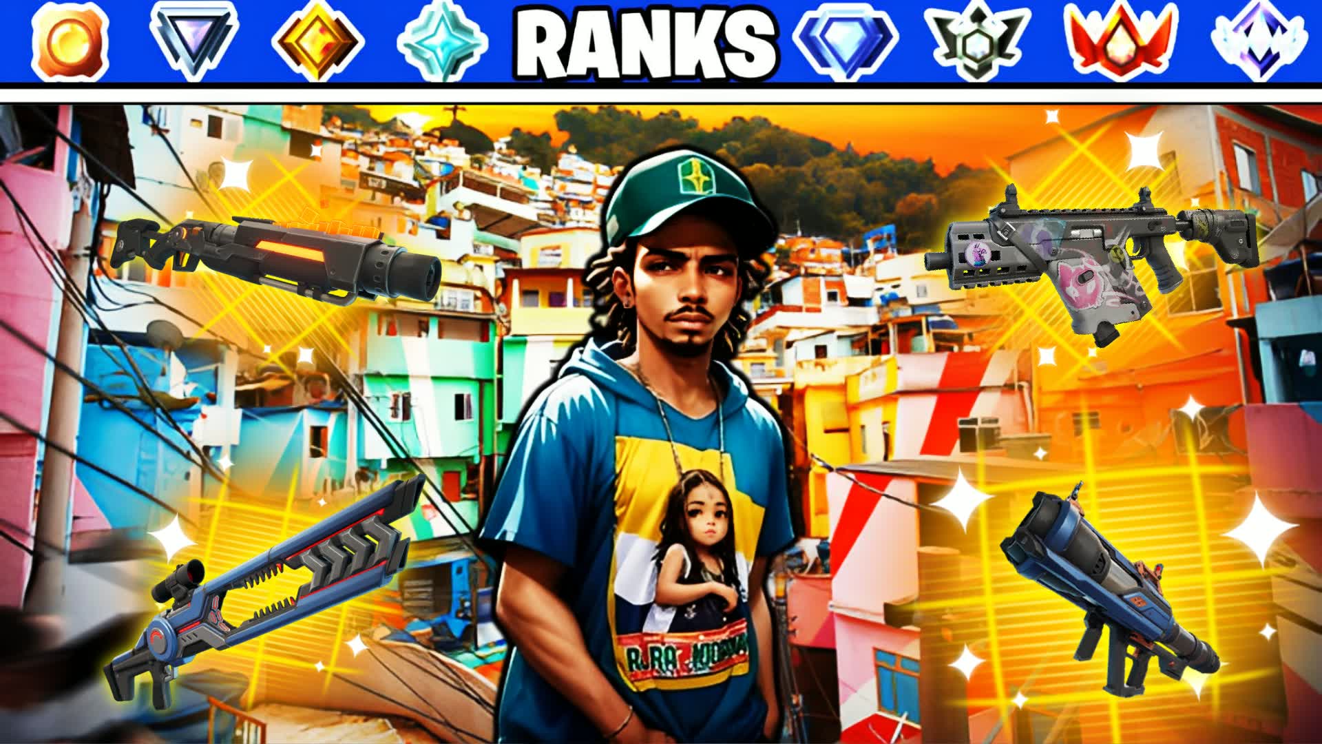 💥 BRAZIL RANKED GUN GAME 🌴