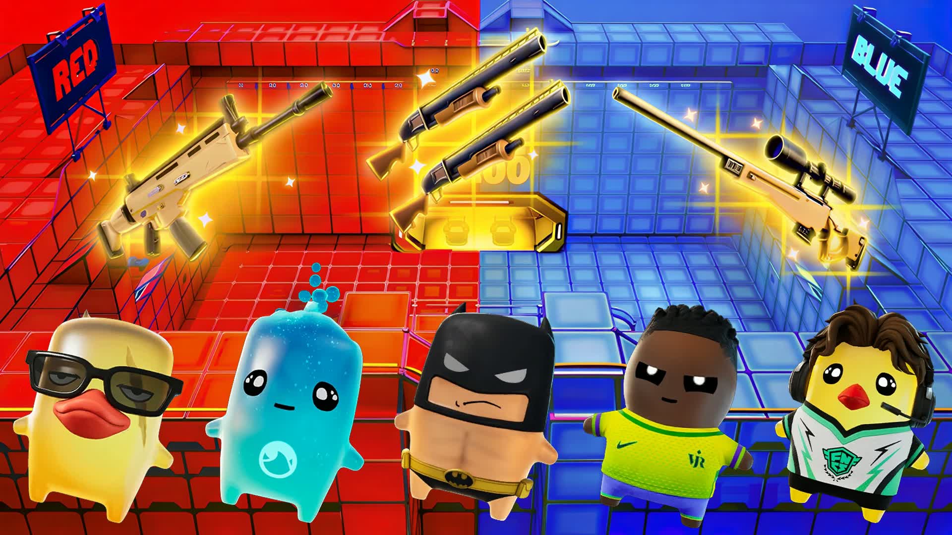🔴SUPER RED VS BLUE 🔵NEW TUMBNAILS