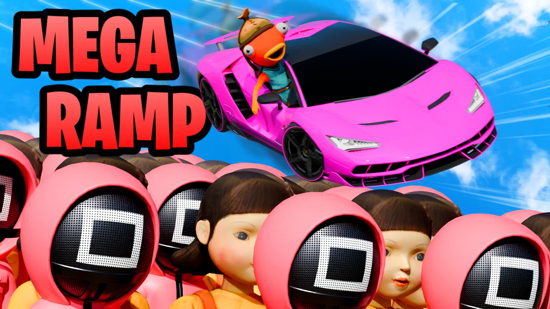 MEGA RAMP OCTO GAME 3 - 문어 게임