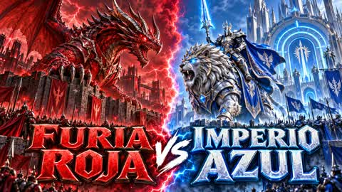 🔴 RED FURY vs BLUE EMPIRE 🔵