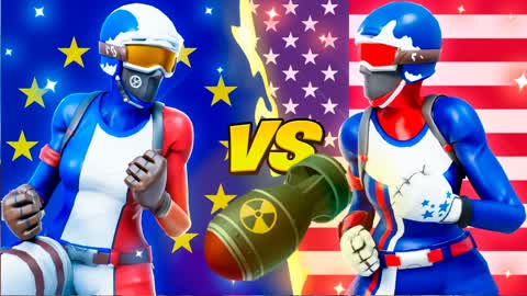 ☢️NUCLEAR USA 🔴 RED VS BLUE 🔵 EUROPE