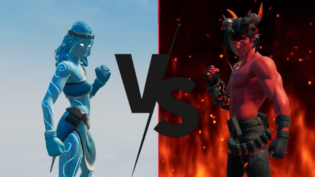😇heaven vs hell😈🔴RED VS BLUE🔵