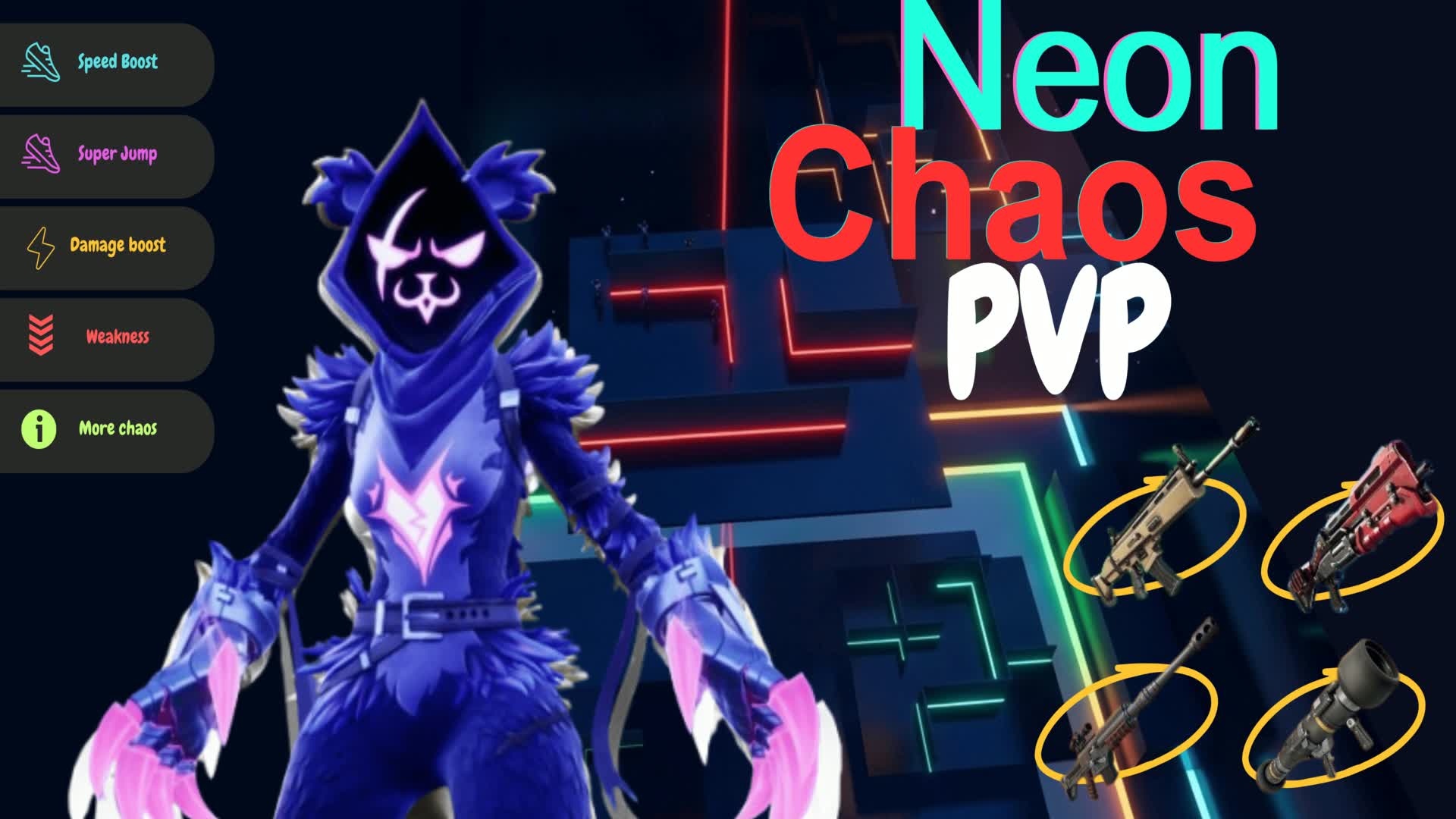 ⚡ NEON CHAOS PvP ⚡