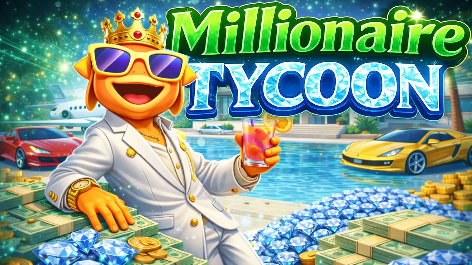 ミリオネア・マンション・キャッシュタイクーン 🤑