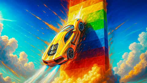 EXTREME SKY RAMP JUMP 🚀