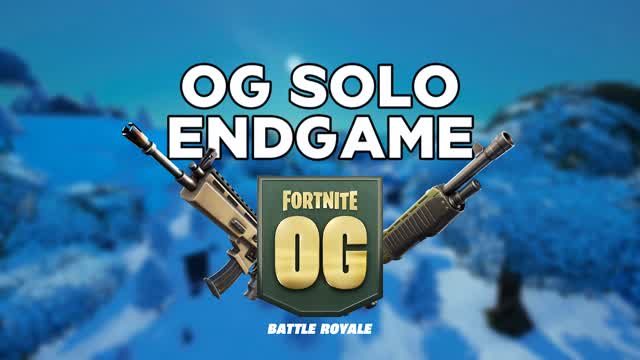 OG SOLO ENDGAME [40 PLAYERS]