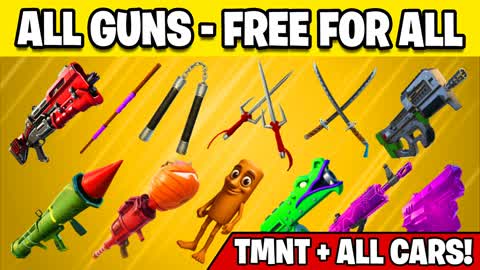 TMNT ⭐ALL GUNS - FREE FOR ALL (ALL CARS)