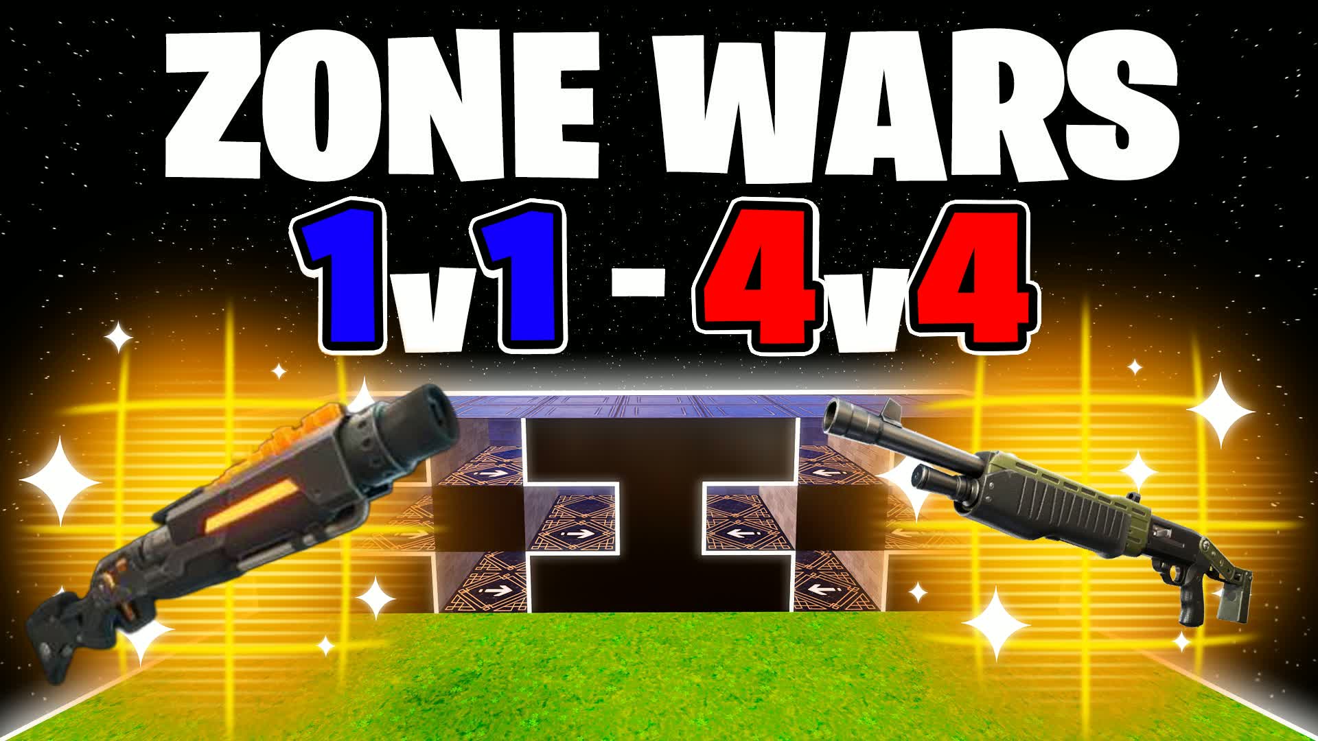 プロ ゾーンウォーズ (1V1 から 4V4)