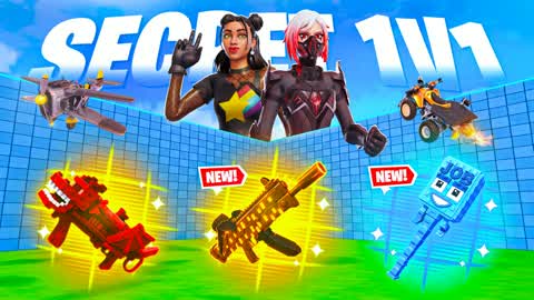 SECRET 1V1 FFA - ALL GUNS & RIDES
