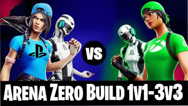 ⚔️ Arena Zero Build 1v1-3v3 ⚔️