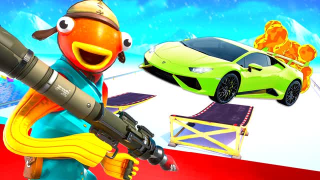 ❄️ CHRISTMAS ROCKETS VS CARS - FUNY